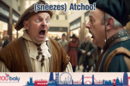 (sneezes) Atchoo!